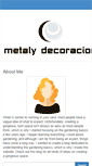 Mobile Screenshot of metalydecoracion.com